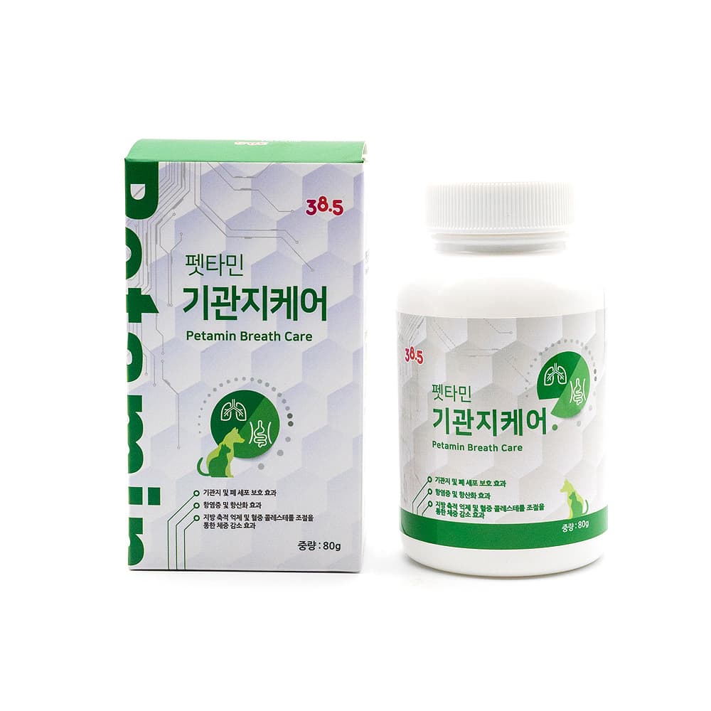[종합]펫타민 기관지케어 80g